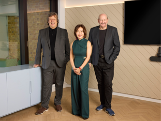 Graham Brown, CEO at MediaSense and R3’s Co-Founders and Principals, Shufen Goh and Greg Paull
